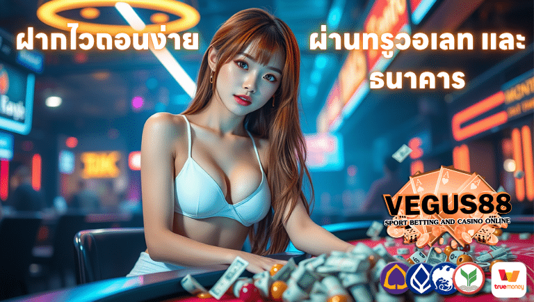 Vegus88 ฝากไวถอนง่าย ผ่านทรูวอเลท